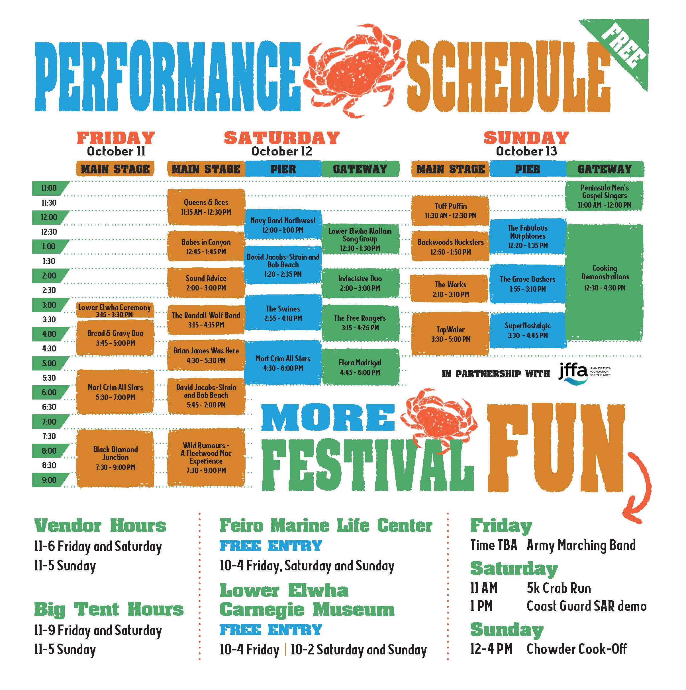 Dungeness Crab Fest _Event Schedule and More Fun